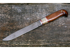 Финский нож ручной работы 'Puukko' -1 из стали кованой D2, рукоять амазакуе
