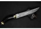 Казачий нож Пластунский из стали ХВ-5 Алмазка, рукоять граб
