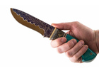 нож Коршун: сталь Ламинированная, рукоять стабилизированная карел. береза, ножны карел. береза