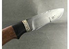 Нож охотничий Дрозд из стали кованой Р12 (быстрорез), рукоять падук, венге