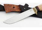 Нож ручной работы Беляк из кованой стали 95х18 рукоять орех-венге