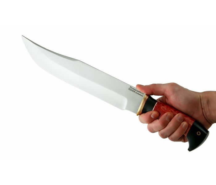 нож ручной работы 'Кайман' из стали Х12МФ