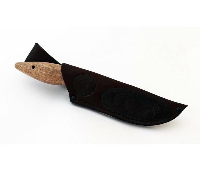 Нож ручной работы Коршун малый из стали х12мф, рукоять орех
