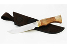 Нож ручной работы Росомаха из стали кованой 95х18 рукоять орех