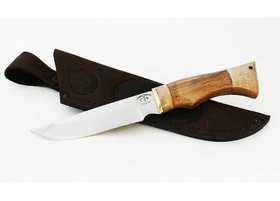 Нож ручной работы Росомаха из стали кованой 95х18 рукоять орех