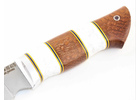Нож ручной работы Росомаха из стали Lohmann BE-KUT рукоять лайсвуд - акрил