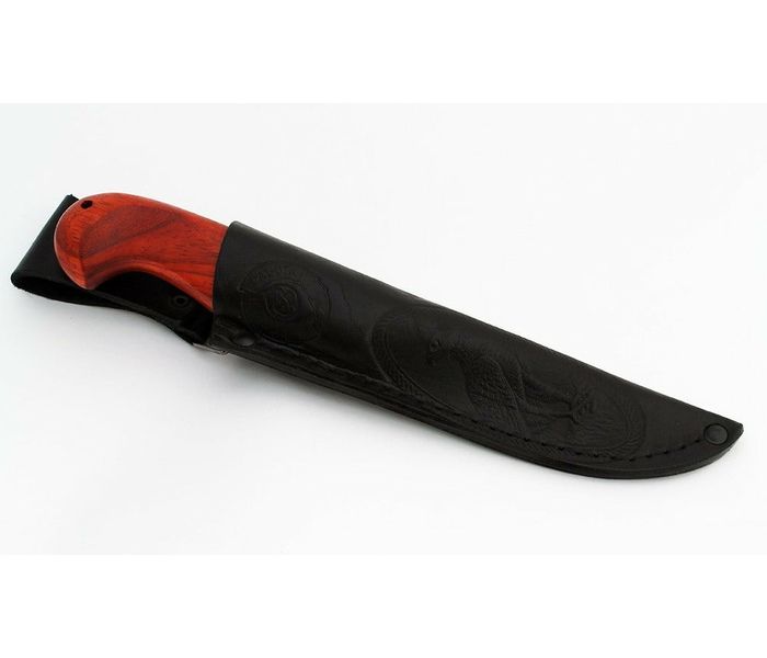 Нож ручной работы Сайга из кованой стали 95х18 рукоять падук
