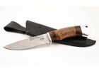 Нож ручной работы Сайга из стали х12мф, рукоять венге, махагон - дюраль