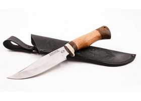 Нож ручной работы Сапсан из стали х12мф, рукоять сапеле-венге