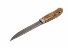 нож ручной работы 'Якут' из стали кованой 95х18 рукоять ясень
