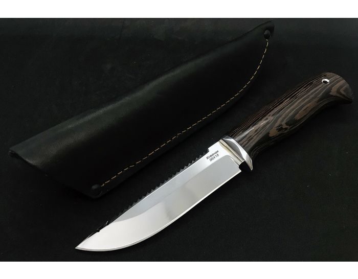 Охотничий нож рыболов-1 сталь 95х18, рукоять венге