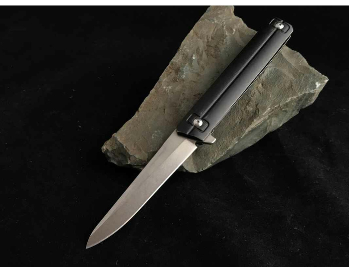 Складной нож Ронин из стали 95х18, флиппер на подшипнике