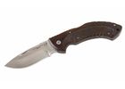 Складной нож ручной работы Боец - 2 из стали 95Х18 рукоять венге (резная)