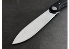 Складной нож ручной работы Двуликий из стали 95Х18 рукоять (G10)