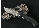 Складной нож ручной работы Егерь малый из стали Алмазка ХВ-5, рукоять венге