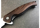 Складной нож ручной работы Игла из стали Х12МФ, рукоять венге