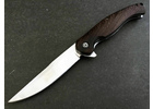 Складной нож ручной работы Игла из стали Х12МФ, рукоять венге