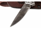 Складной нож ручной работы Легион-2 из стали дамаск рукоять венге