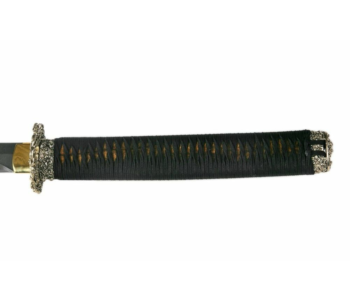 Японский меч Катана 'Токугава' сталь Дамаск, ножны - эбиара