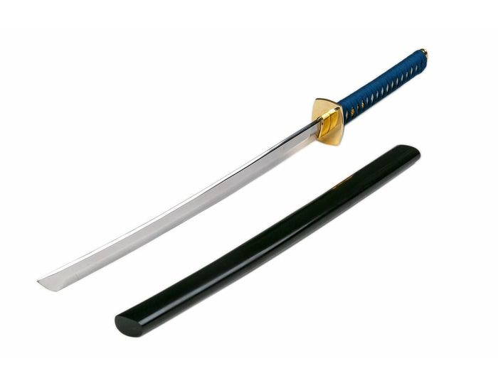 Японский меч 'Ватацуми' сталь кованая D2